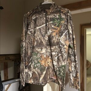 Mossy Oak Camouflage Button-Up Shirt